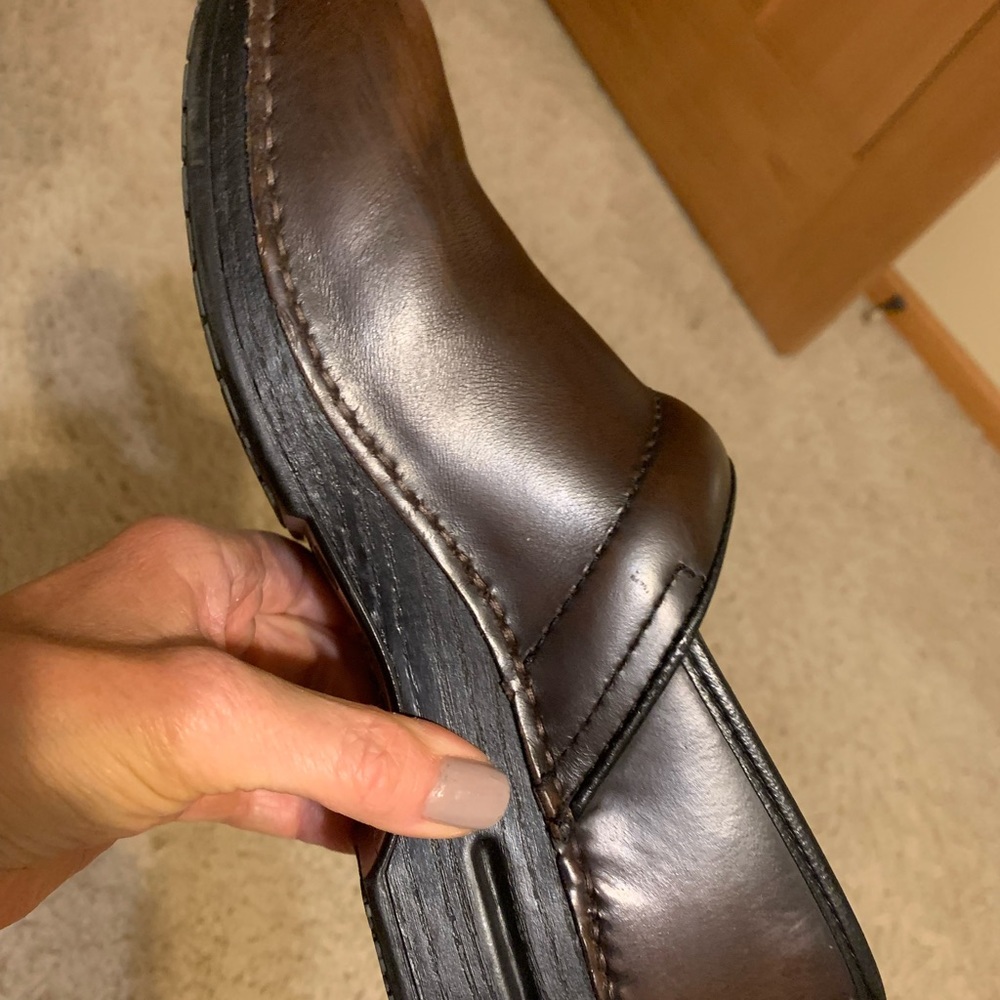 Dansko. Clogs burgundy/brown